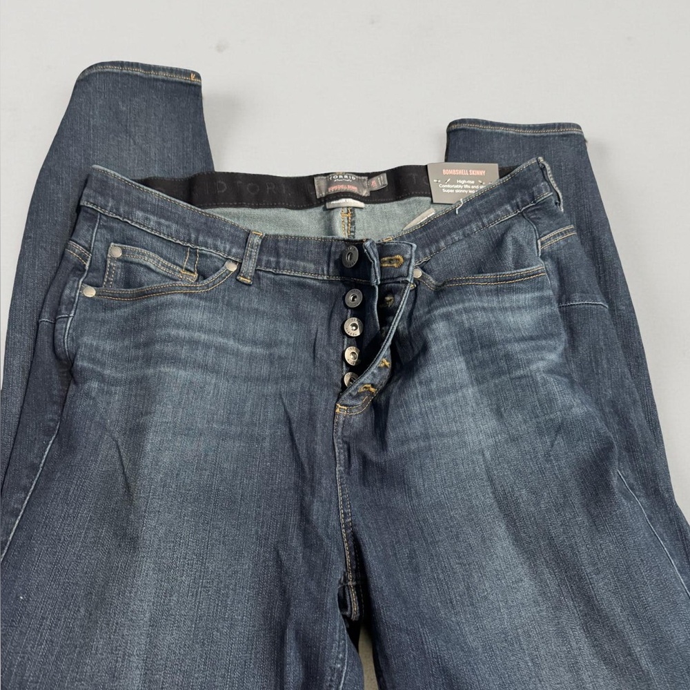 Torrid High Rise Blue Jeans